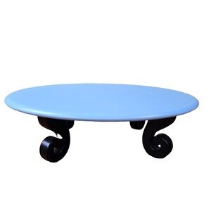 American Girl Doll 2005 AGOT Blue Party Table 15" Tea Party Dining Pretend